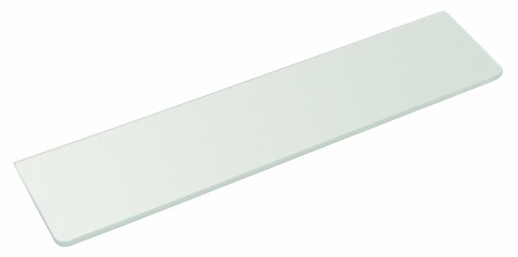 Polička 600x100x8mm, mléčné sklo