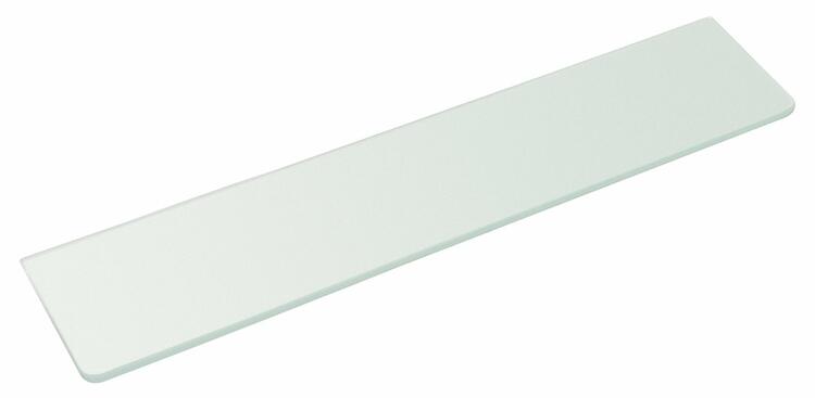 Polička 700x100x8mm, mléčné sklo