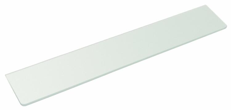 Polička 900x100x8mm, mléčné sklo