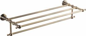 Police na ručníky s hrazdou 60 cm, bronz – Sapho Diamond 1318-14 | Více -