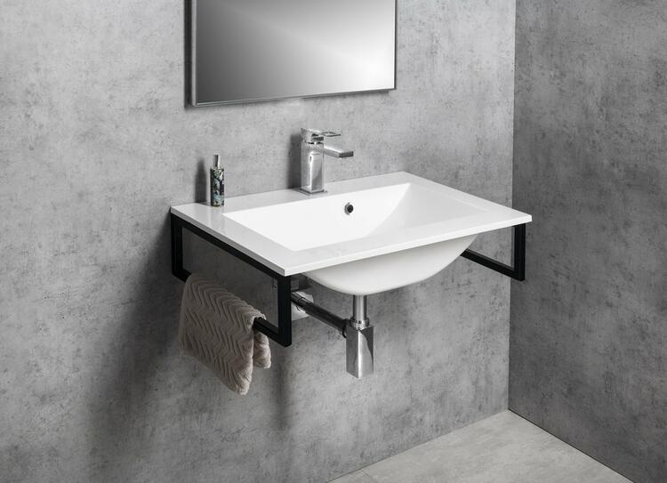 Umyvadlo 80×45 cm bílá – Sapho YUKON YU080