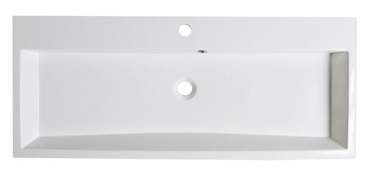 Umyvadlo 100 cm bílé – Sapho Orinoko OR100