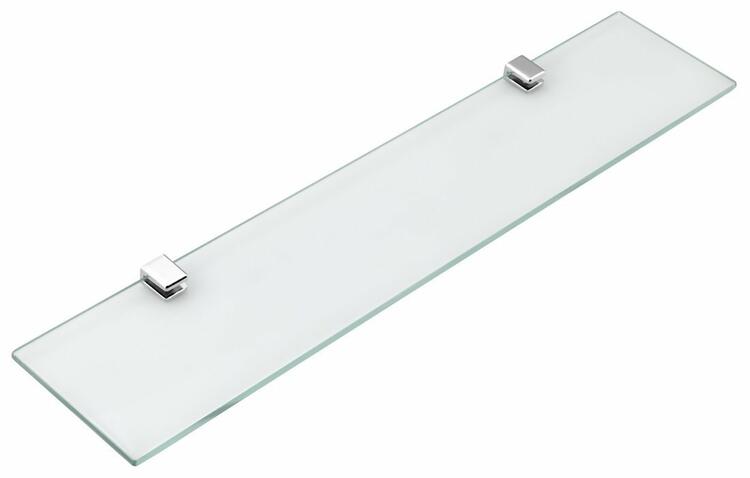 SAMBA skleněná polička 500mm, chrom