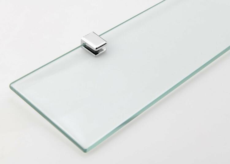 SAMBA skleněná polička 500mm, chrom
