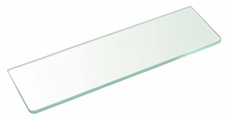 Polička 300x100x8mm, čiré sklo