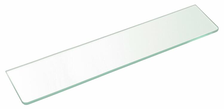 Polička 700x100x8mm, čiré sklo
