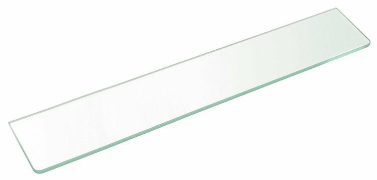 Polička 900x100x8mm, čiré sklo