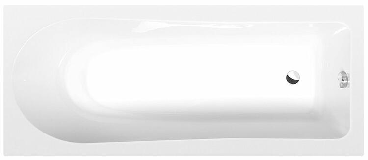 LISA SLIM obdélníková vana 170x70x47cm, bílá
