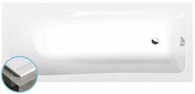 LISA SLIM obdélníková vana 160x70x47cm, bílá | Více - 