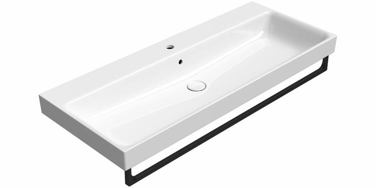 Keramické umyvadlo 120×50 cm bílá – GSI NUBES 9624111