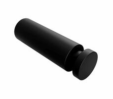 X-ROUND BLACK háček, černá mat | Více - 