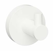 X-ROUND WHITE háček, bílá mat | Více - 