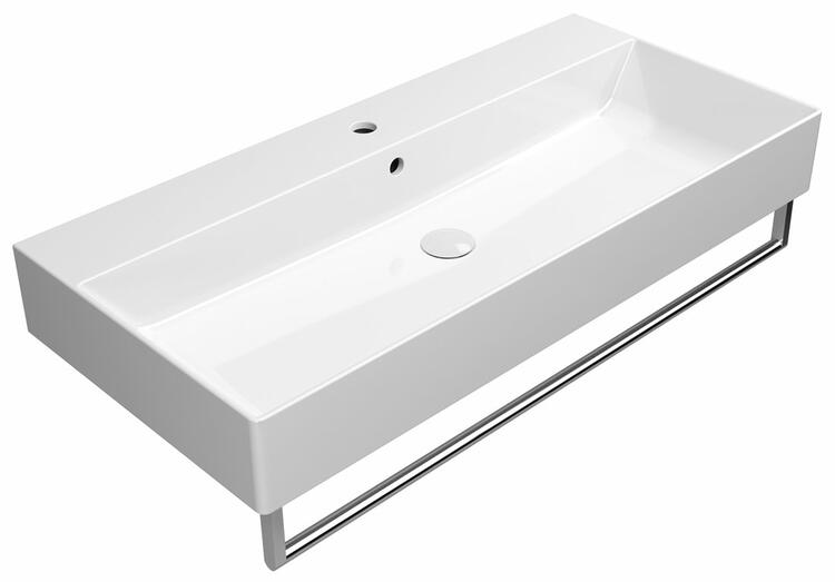 Keramické umyvadlo 100×47 cm bílá - GSI Kube X 9423111