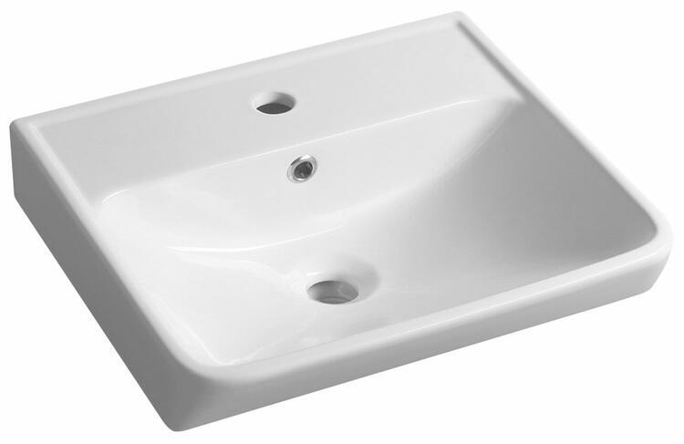 Umyvadlo 50 cm bílé – Bruckner Neon 201.131.0