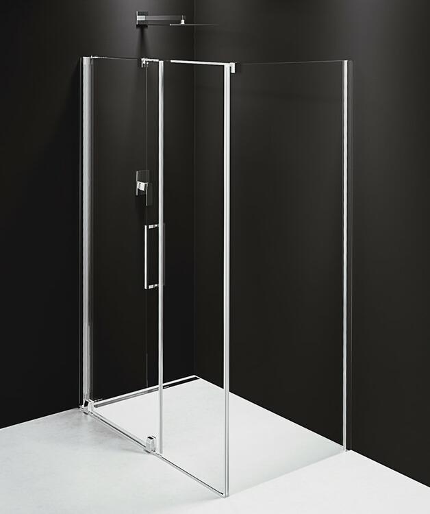 ROLLS obdélníkový sprchový kout 1300x800 mm, L/P varianta, čiré sklo