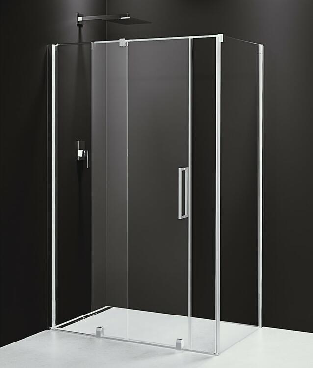 ROLLS obdélníkový sprchový kout 1400x900 mm, L/P varianta, čiré sklo