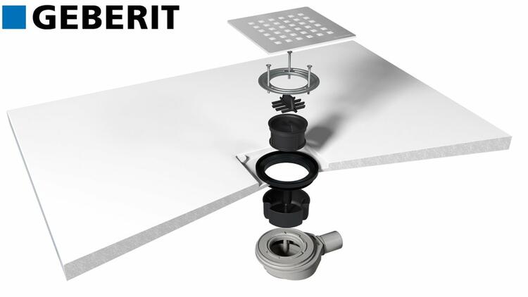 FLEXIA vaničkový sifon, průměr 90mm, DN40, krytka nerez mat