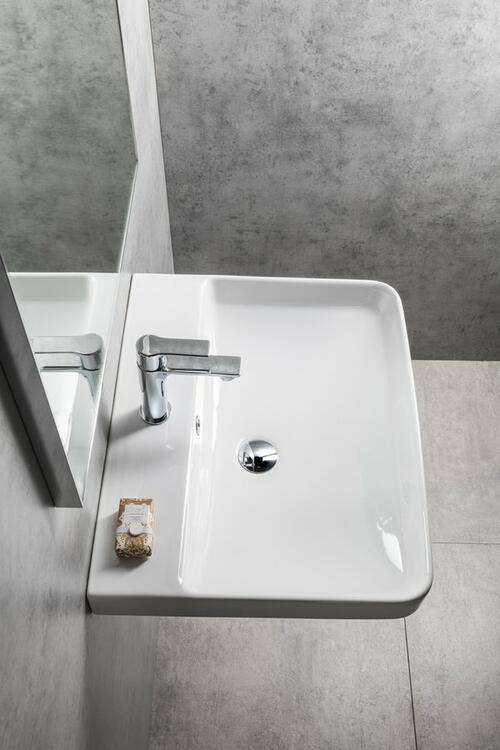 Keramické umyvadlo 60×48 cm bílá – Bruckner NERON 201.128.0