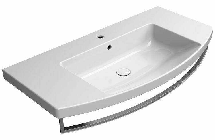 Keramické umyvadlo 100×52 cm bílé – GSI Norm 8643111