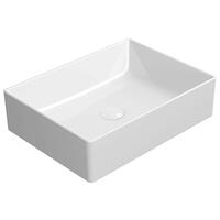 Keramické umyvadlo 50x37 bílá - GSI Kube X 942911 | Více -
