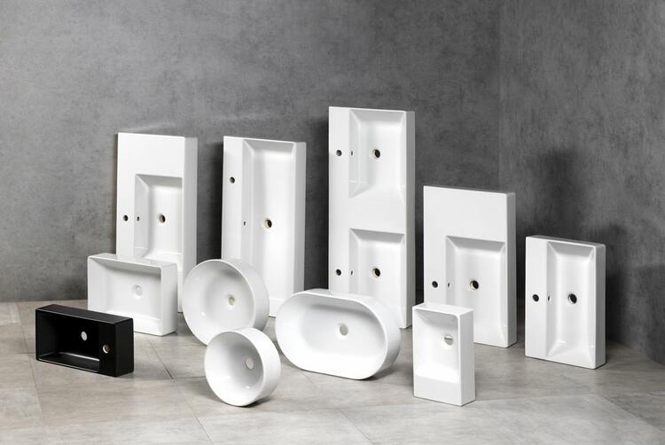 Keramické umyvadlo 45×35 cm bílá – GSI Kube X 94859111