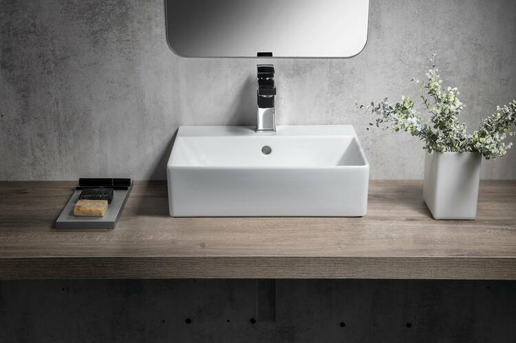 Keramické umyvadlo 45×35 cm bílá – GSI Kube X 94859111