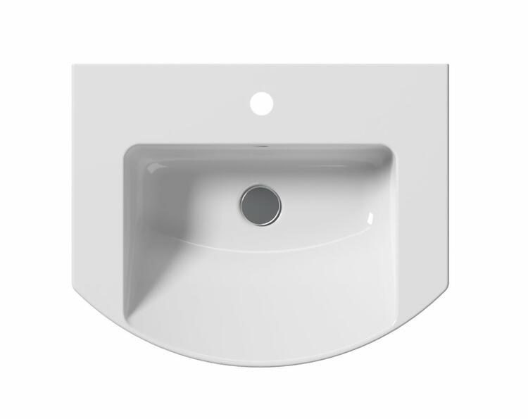 Keramické umyvadlo oblé 60×49 cm bílá – GSI NORM 8645111