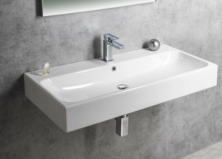 Keramické umyvadlo 101×46,5 cm bílá – SAPHO TORIDI TU0221