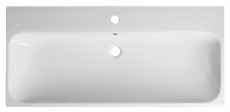 Keramické umyvadlo 101×46,5 cm bílá – SAPHO TORIDI TU0221