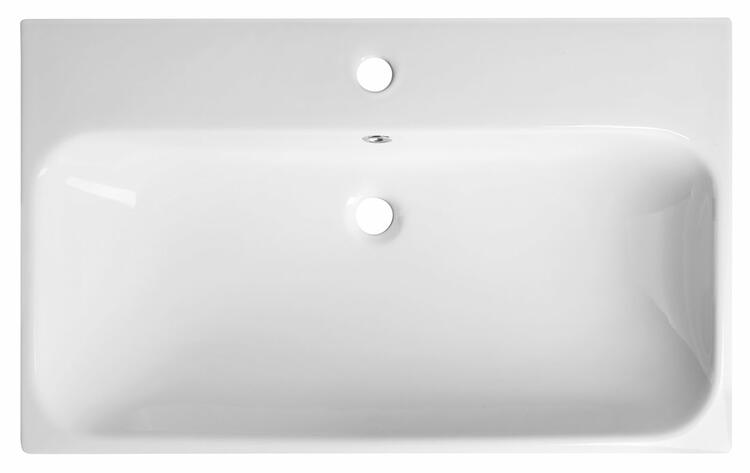 Keramické umyvadlo 76×46,5 cm bílá – Sapho TORIDI TU0226