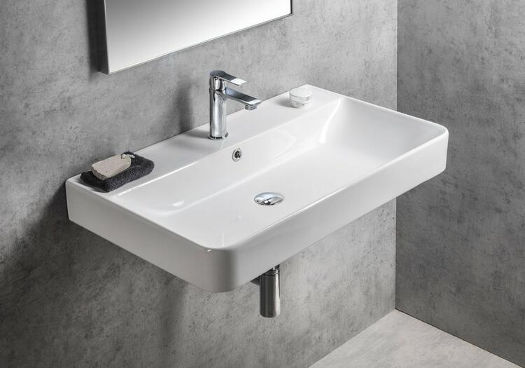 Keramické umyvadlo 80×48 cm bílá – Sapho GALI TU0174