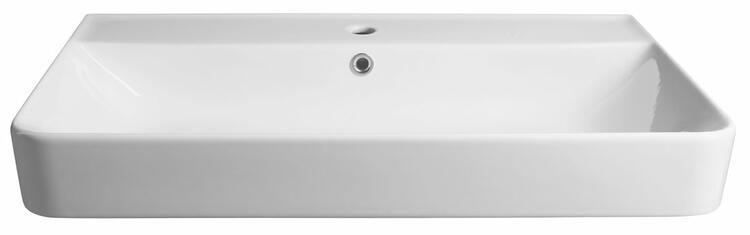 Keramické umyvadlo 80×48 cm bílá – Sapho GALI TU0174