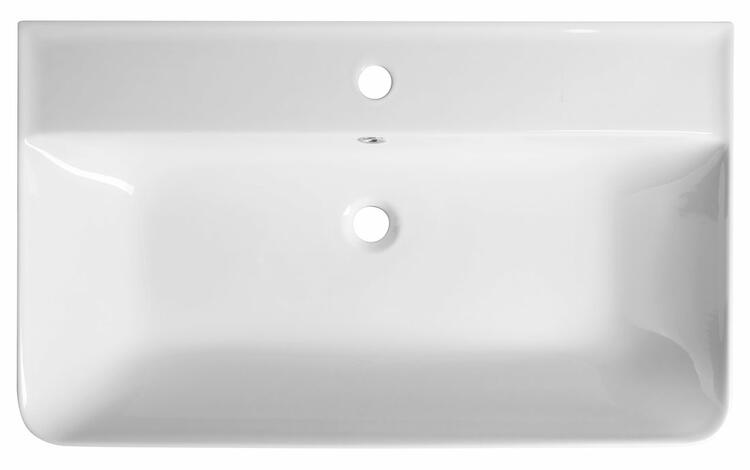 Keramické umyvadlo 80×48 cm bílá – Sapho GALI TU0174