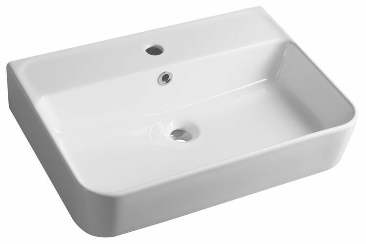 Umyvadlo 60 cm bílá – Sapho Gali TU0177