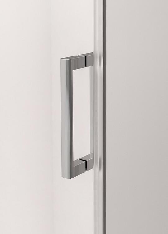 THRON SQUARE obdélníkový sprchový kout 1000x800mm, hranaté pojezdy