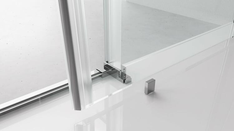 THRON SQUARE obdélníkový sprchový kout 1500x900mm, hranaté pojezdy