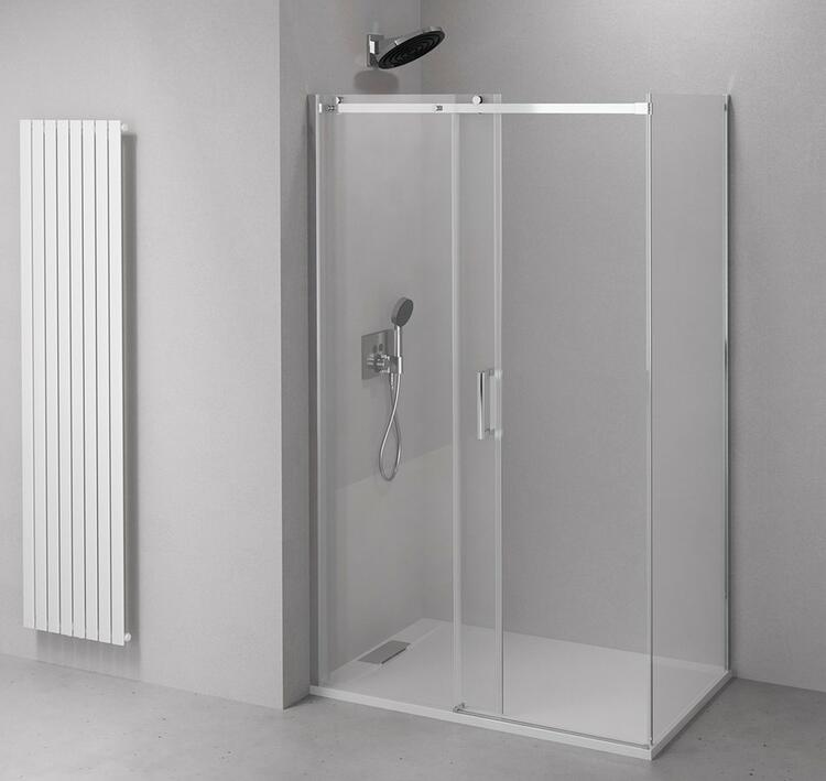 THRON ROUND obdélníkový sprchový kout 1000x900mm, kulaté pojezdy