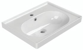 Keramické umyvadlo 60×45 cm bílá - BRAND TU0428 | Více - 