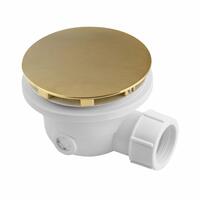 Vaničkový sifon, průměr 90mm, DN40, krytka zlato mat | Více - 
