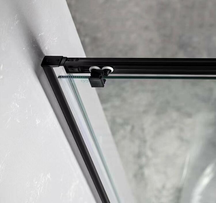SIGMA SIMPLY BLACK obdélníkový sprchový kout 1200x900 mm, L/P varianta, rohový vstup, čiré sklo