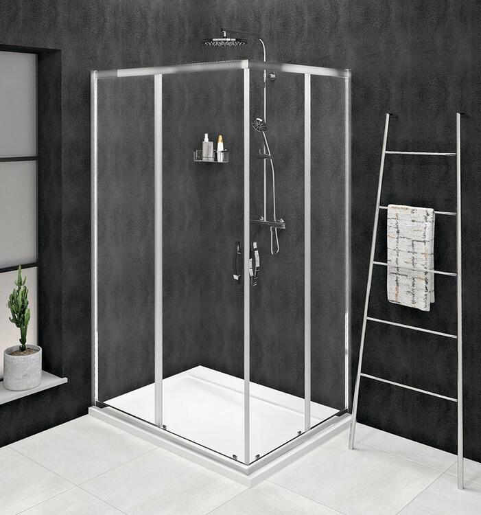 SIGMA SIMPLY obdélníkový sprchový kout 1200x800 mm, L/P varianta, rohový vstup, čiré sklo