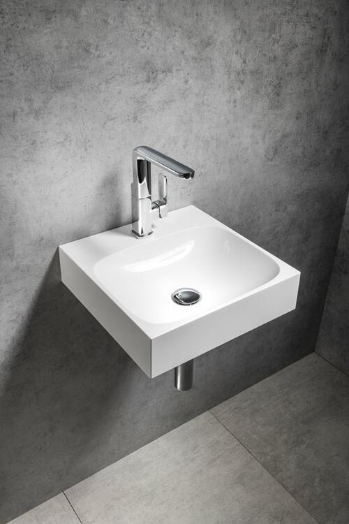 Umyvadlo 40×40 cm bílá – SAPHO EMONA EN040
