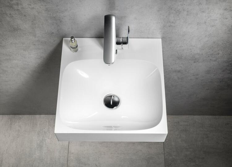 Umyvadlo 40×40 cm bílá – SAPHO EMONA EN040