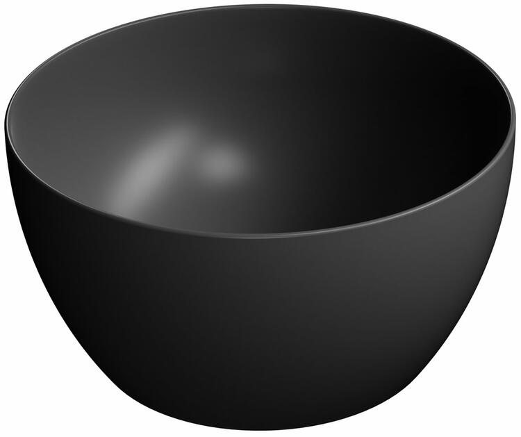 Keramické umyvadlo 42 cm černá mat – GSI Pura 885226