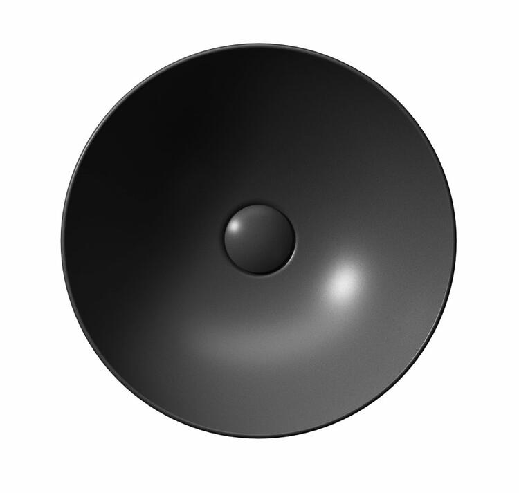Keramické umyvadlo 42 cm černá mat – GSI Pura 885226