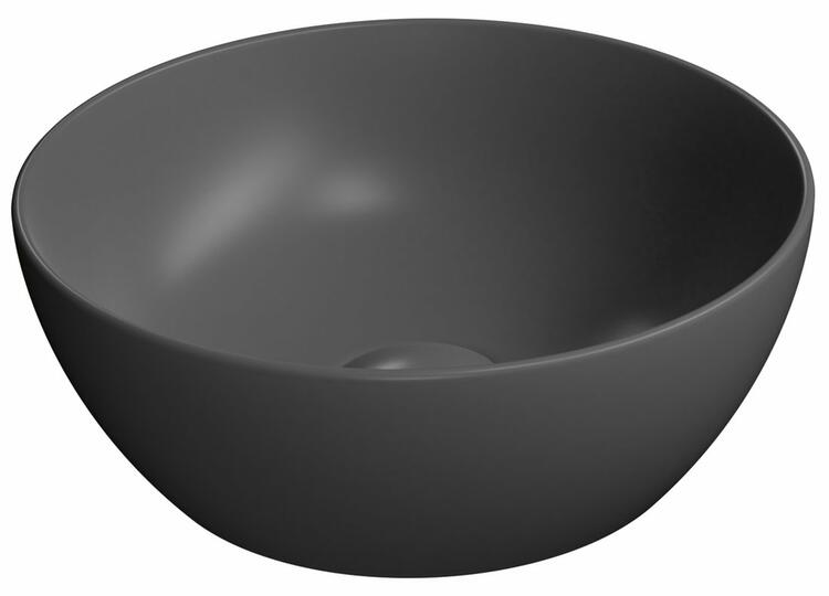 Keramické umyvadlo 32 cm černá mat – GSI Pura 885426