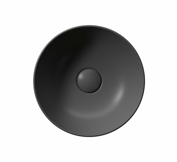 Keramické umyvadlo 32 cm černá mat – GSI Pura 885426