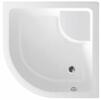 Čtvrtkruhová sprchová vanička 80 cm – Aqualine R550 C83