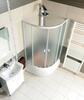 Čtvrtkruhová sprchová vanička 90 cm – Aqualine R550 C93