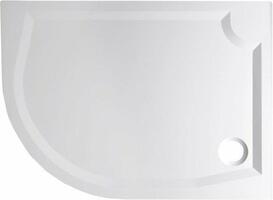 RIVA sprchová vanička z litého mramoru, čtvrtkruh 120x90cm, pravá (GR1290R) | Více - 